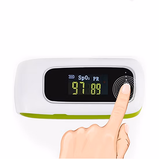 Sonosat-F02t Economy Accurate Results OLED Compact Design Fingertip Pulse Oximeter with Dry Batteries