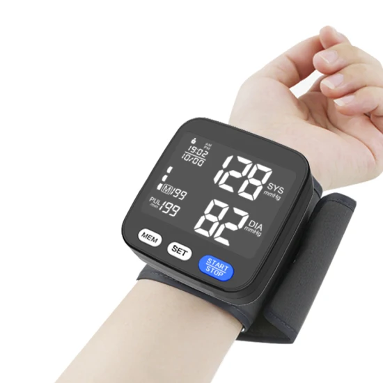 Monitor della pressione sanguigna da polso della macchina digitale Bp più caldo per forniture mediche con certificato CE/ISO 13485/510K